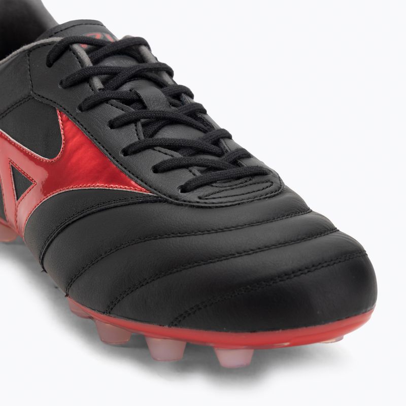 Мъжки футболни обувки Mizuno Morelia II Elite FG black/morelia 40th red/black sand 7