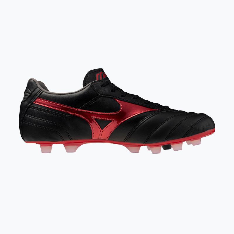 Мъжки футболни обувки Mizuno Morelia II Pro FG black/morelia 40th red/black sand 2
