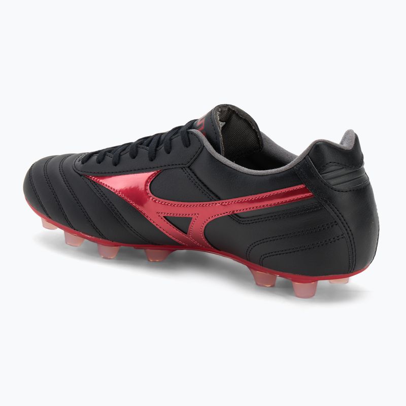 Мъжки футболни обувки Mizuno Morelia II Pro FG black/morelia 40th red/black sand 3