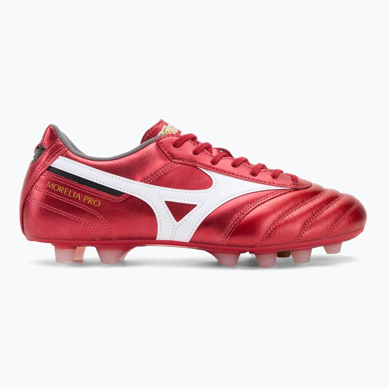 Мъжки футболни обувки Mizuno Morelia II Pro FG morelia 40th red/white/black 2