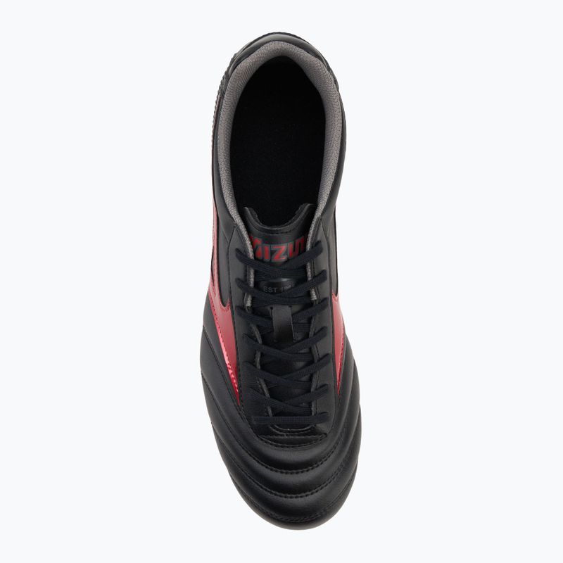 Футболни обувки Mizuno Morelia II Club FG black/morelia 40th red/black sand 5