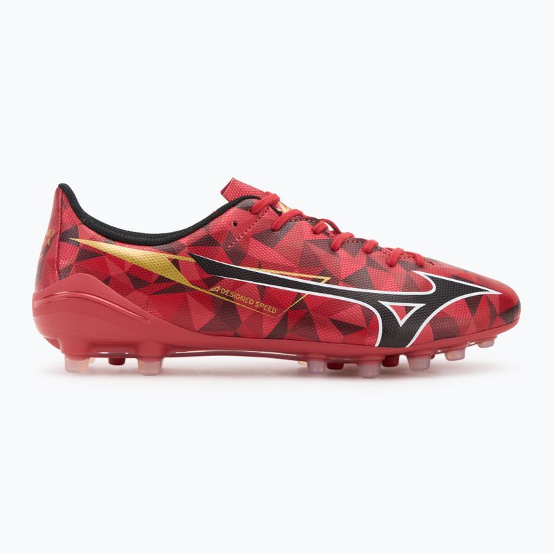 Футболни обувки Mizuno Alpha II Select AG morelia 40th red/black/gold 2
