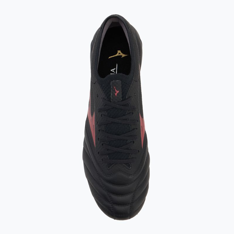 Мъжки футболни обувки Mizuno Morelia Neo IV Β Elite MD black/morelia 40th red/black 5