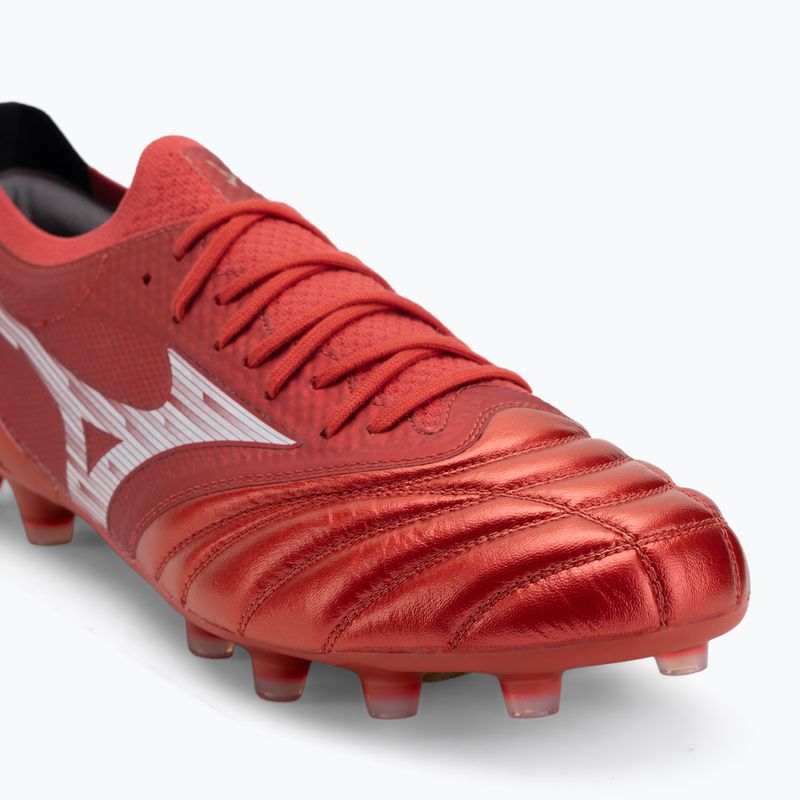 Мъжки футболни обувки Mizuno Morelia Neo IV Β Elite MD morelia 40th red/white/black 7