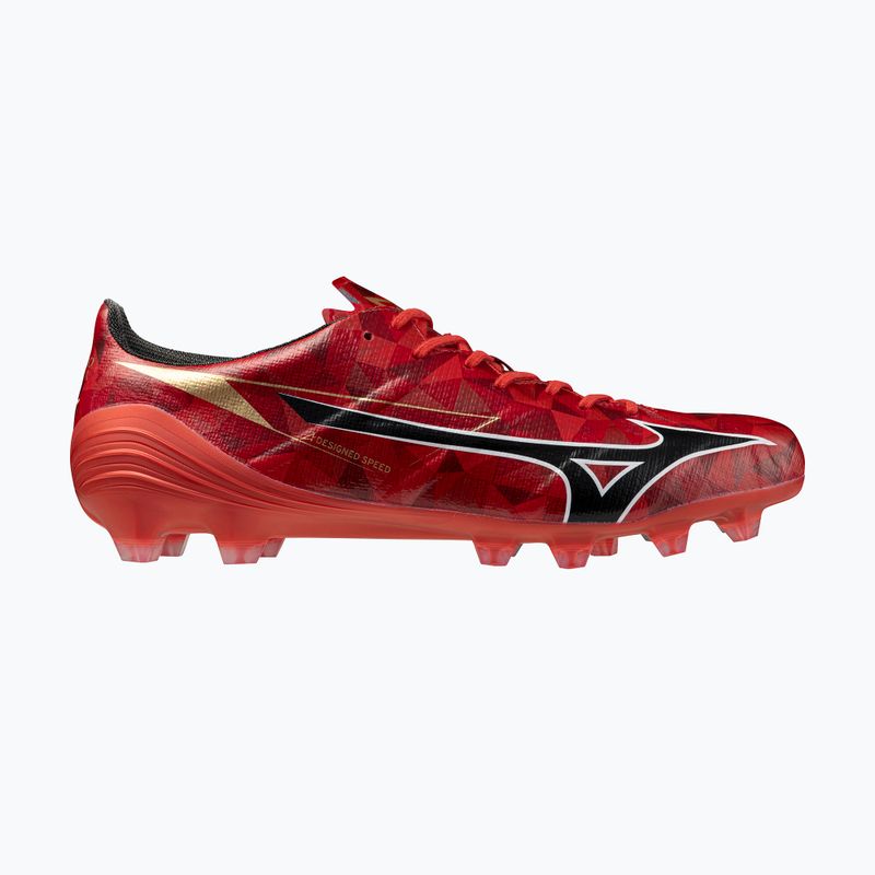 Мъжки футболни обувки Mizuno α II Elite Md morelia 40th red/black/gold