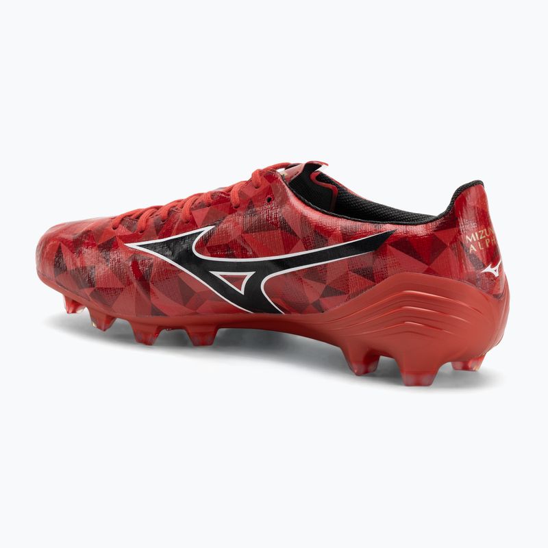 Мъжки футболни обувки Mizuno α II Elite Md morelia 40th red/black/gold 3