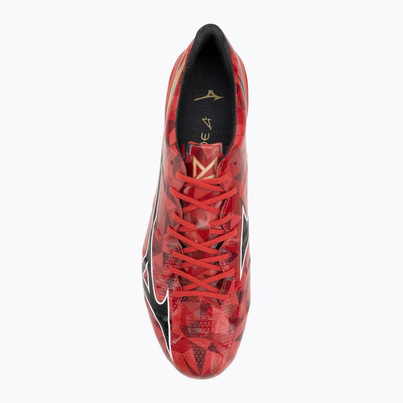 Мъжки футболни обувки Mizuno α II Elite Md morelia 40th red/black/gold 5