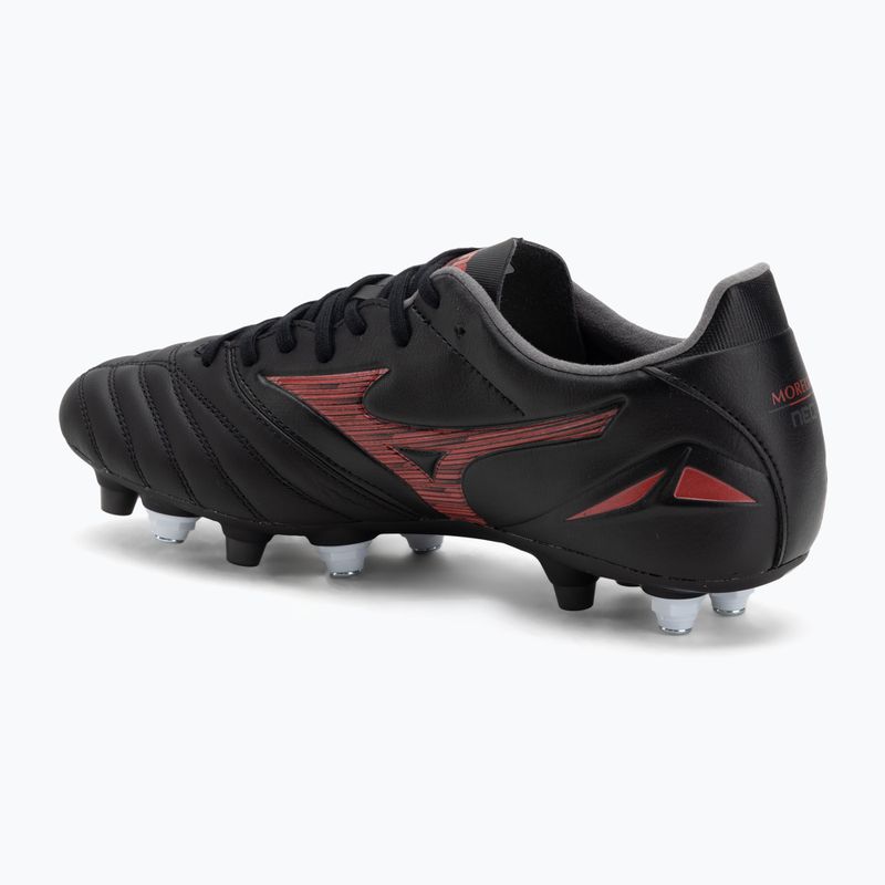 Мъжки футболни обувки Mizuno Morelia Neo IV Pro Mix black/morelia 40th red/black 3