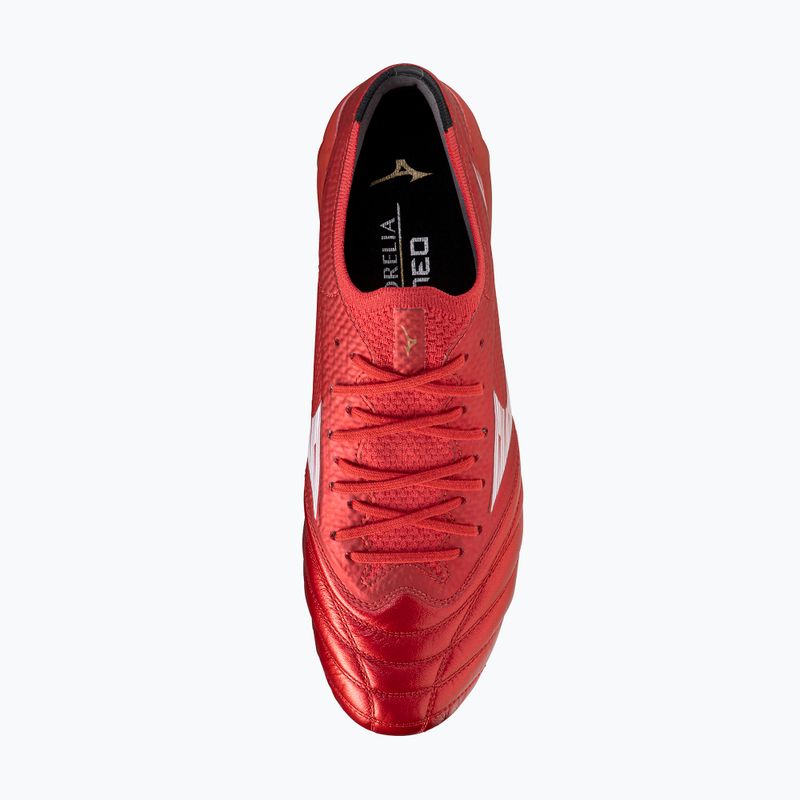 Мъжки футболни обувки Mizuno Morelia Neo IV Pro Mix black/morelia 40th red/black 5