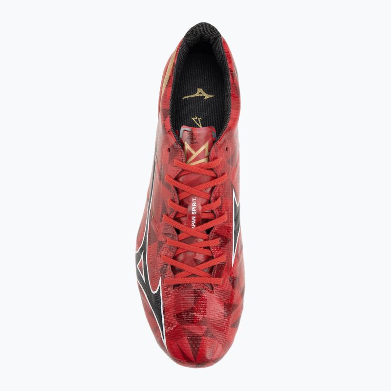 Мъжки футболни обувки Mizuno α II Japan Mix morelia 40th red/black/gold 5