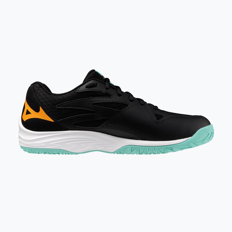 Mizuno Thunder Blade Z обувки за волейбол черни/танджело/ледено зелени 2