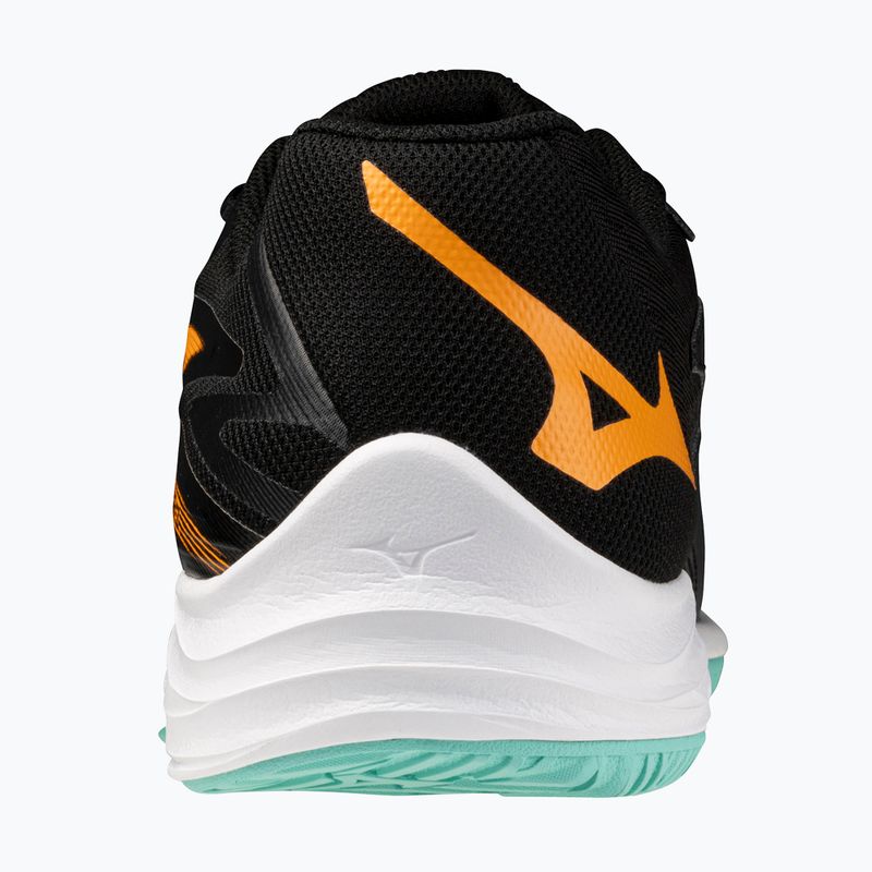 Mizuno Thunder Blade Z обувки за волейбол черни/танджело/ледено зелени 3