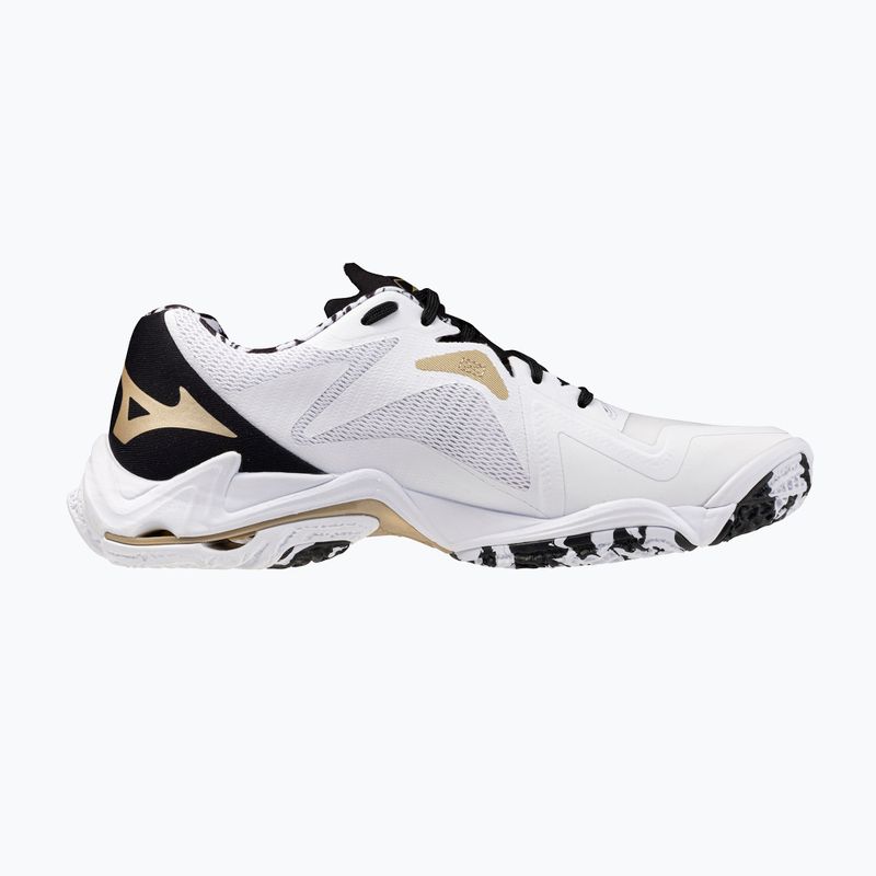 Обувки за волейбол Mizuno Wave Lightning Z8 white/black/ge gold 9