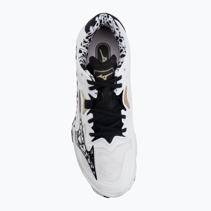 Обувки за волейбол Mizuno Wave Lightning Z8 white/black/ge gold 5
