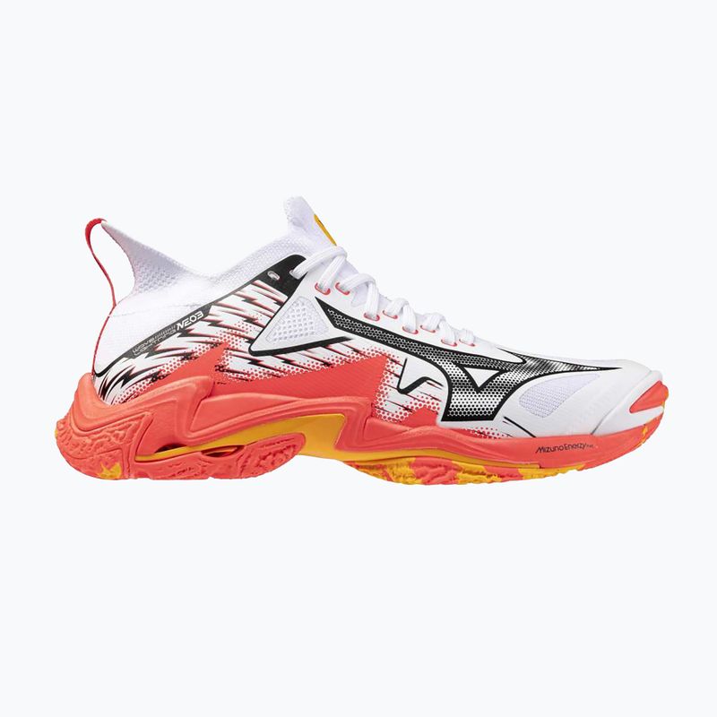 Обувки за волейбол Mizuno Wave Lightning Neo 3 white/fiery coral 2/citrus 8