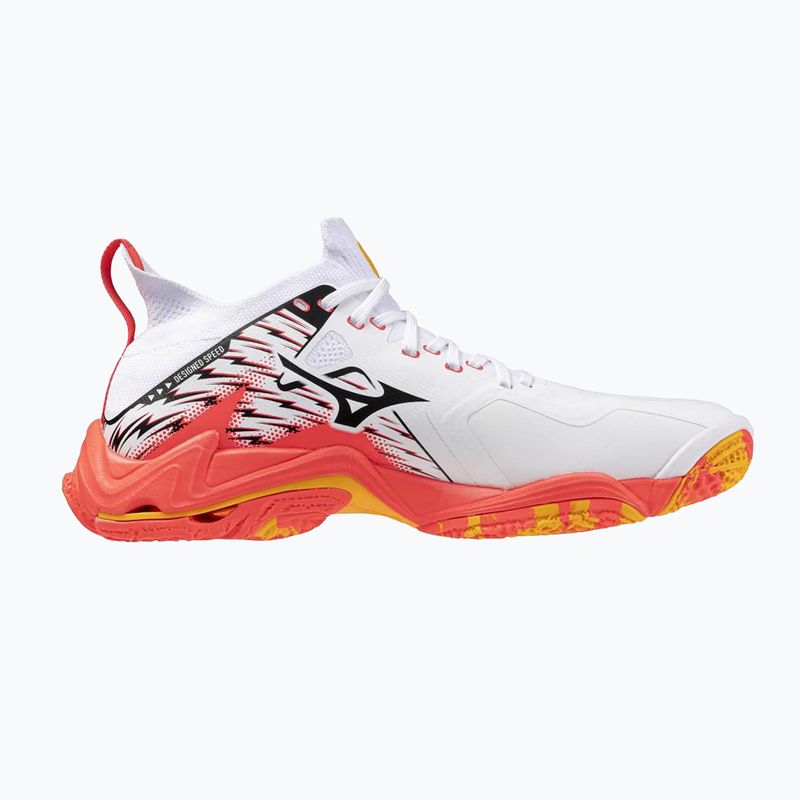 Обувки за волейбол Mizuno Wave Lightning Neo 3 white/fiery coral 2/citrus 9