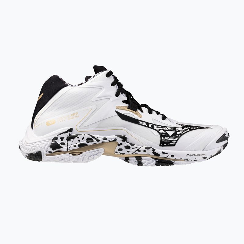 Обувки за волейбол Mizuno Wave Lightning Z8 Mid white/black/ge gold