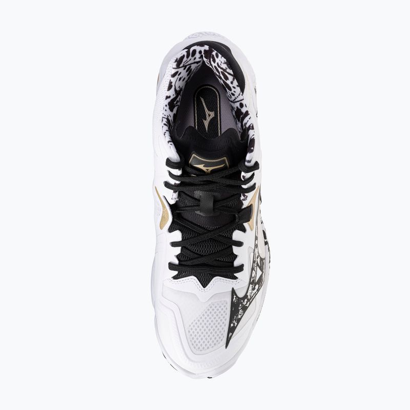 Обувки за волейбол Mizuno Wave Lightning Z8 Mid white/black/ge gold 5