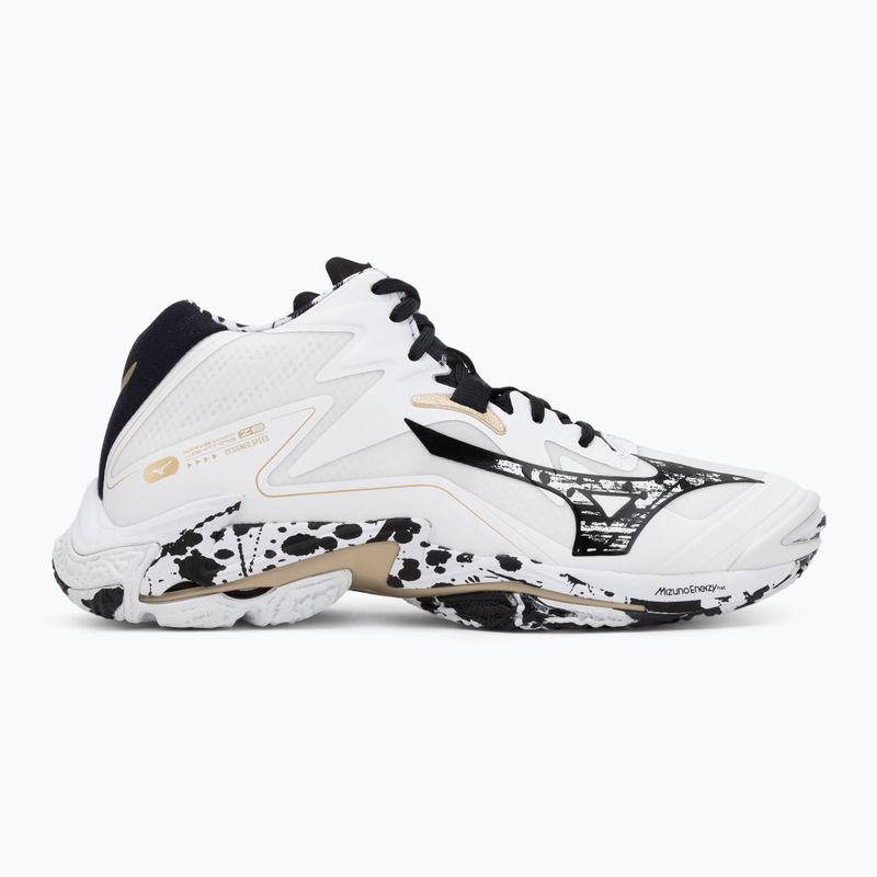 Обувки за волейбол Mizuno Wave Lightning Z8 Mid white/black/ge gold 2