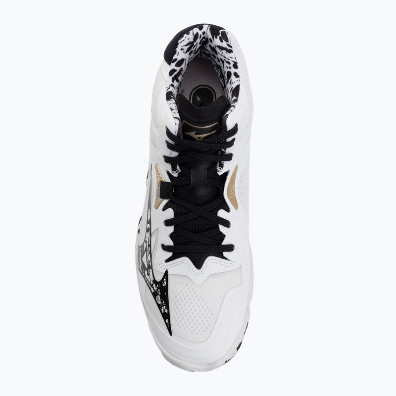 Обувки за волейбол Mizuno Wave Lightning Z8 Mid white/black/ge gold 5