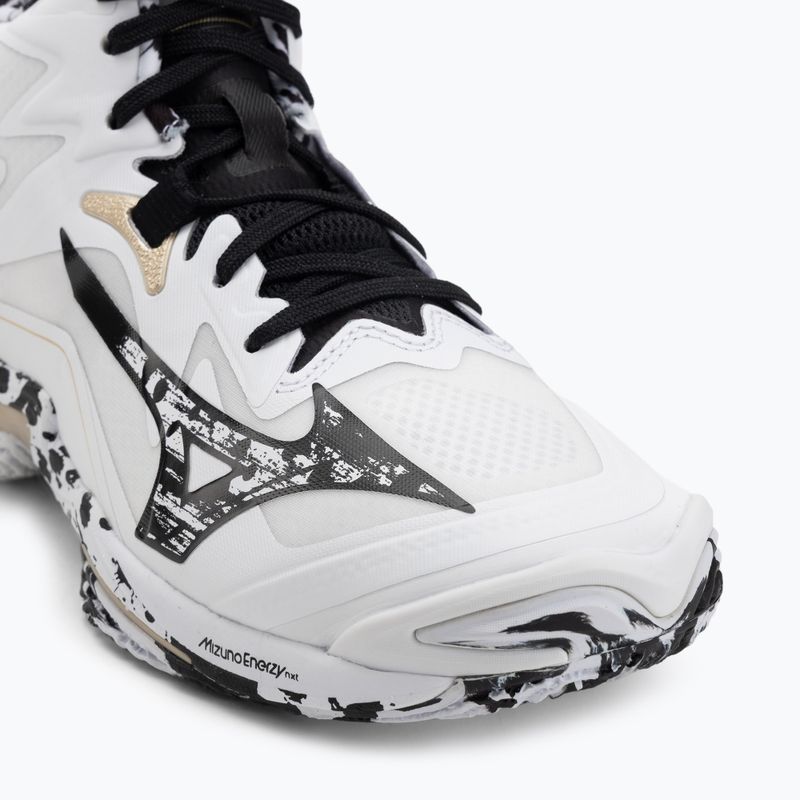 Обувки за волейбол Mizuno Wave Lightning Z8 Mid white/black/ge gold 7