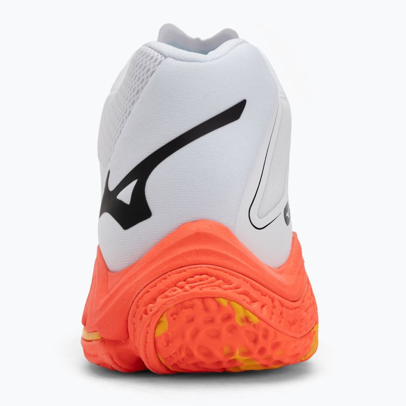 Обувки за волейбол Mizuno Wave Lightning Z8 Mid white/fiery coral 2/citrus 6
