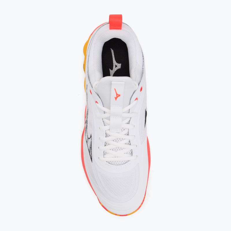 Обувки за волейбол Mizuno Wave Luminous 3 white/fiery coral 2/citrus 5