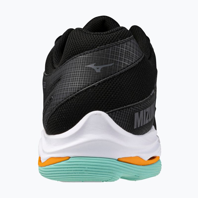 Обувки за волейбол Mizuno Wave Voltage 2 black/tangelo/ice green 3