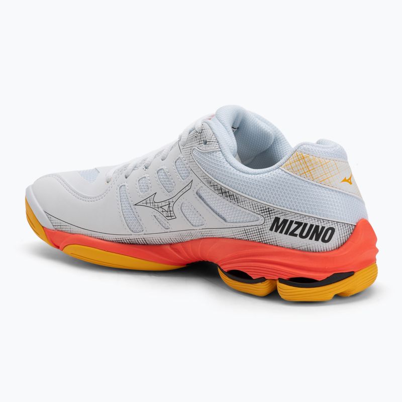 Обувки за волейбол Mizuno Wave Voltage 2 white/fiery coral 2/citrus 3