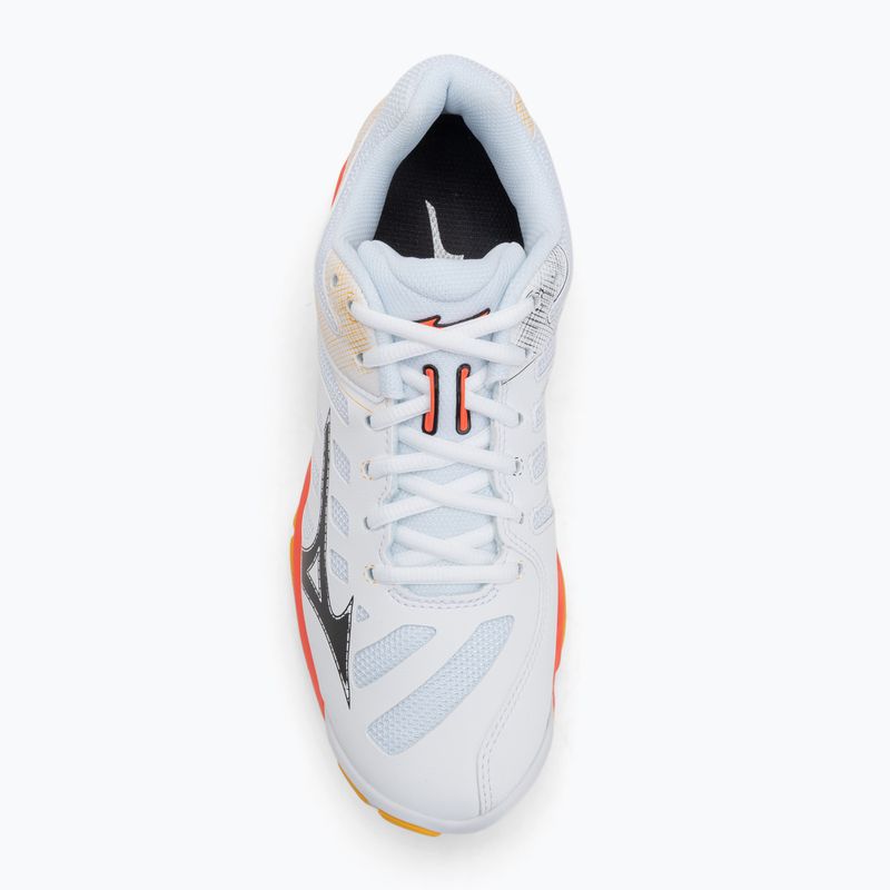 Обувки за волейбол Mizuno Wave Voltage 2 white/fiery coral 2/citrus 5