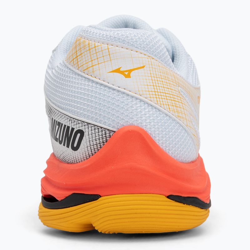 Обувки за волейбол Mizuno Wave Voltage 2 white/fiery coral 2/citrus 6