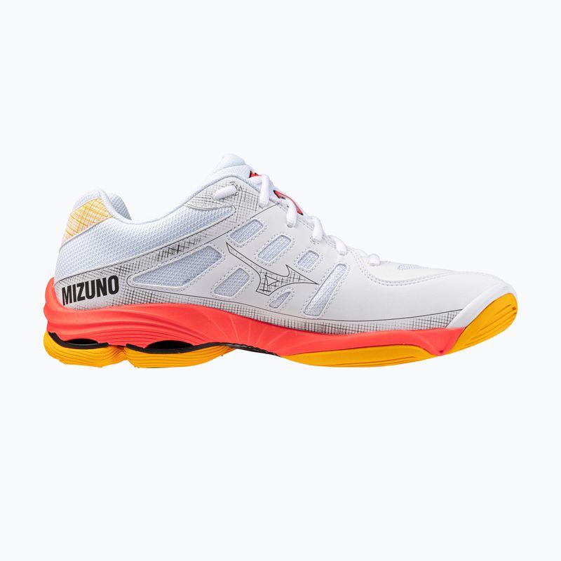 Обувки за волейбол Mizuno Wave Voltage 2 white/fiery coral 2/citrus 2