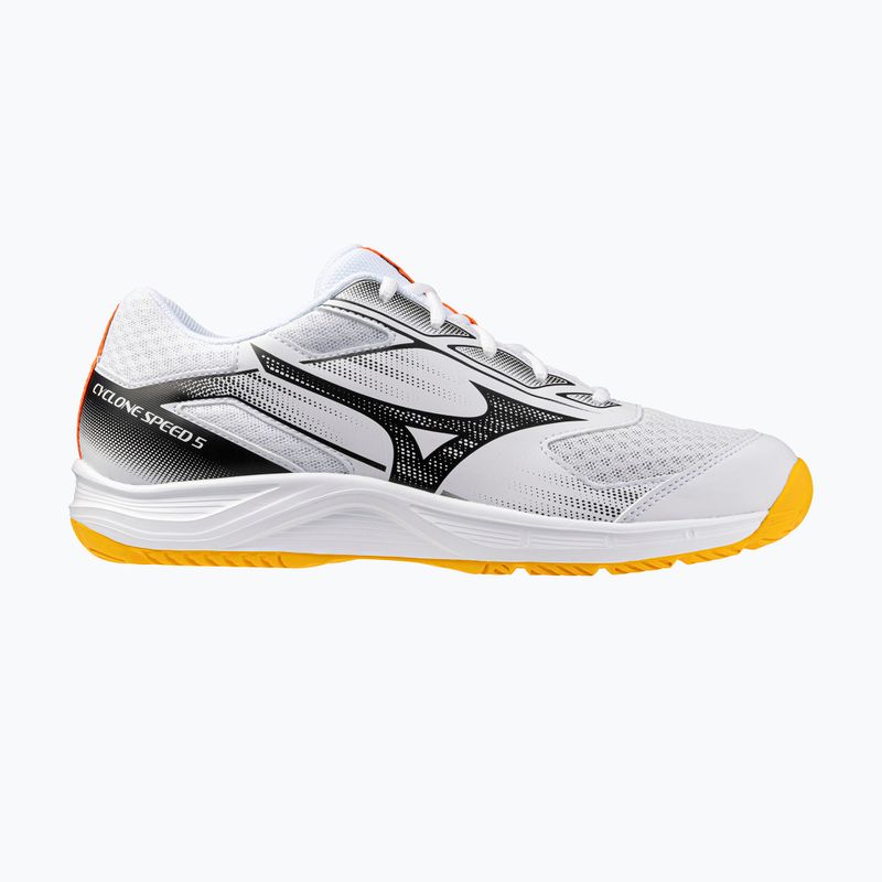 Обувки за волейбол Mizuno Cyclone Speed 5 white/fiery coral 2/citrus 8