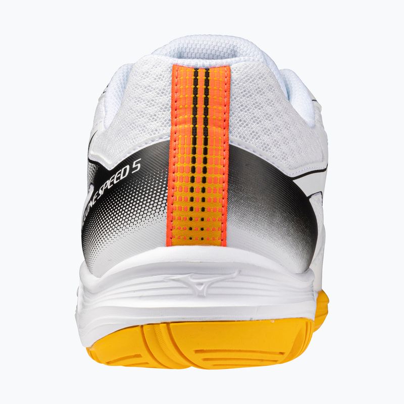 Обувки за волейбол Mizuno Cyclone Speed 5 white/fiery coral 2/citrus 10