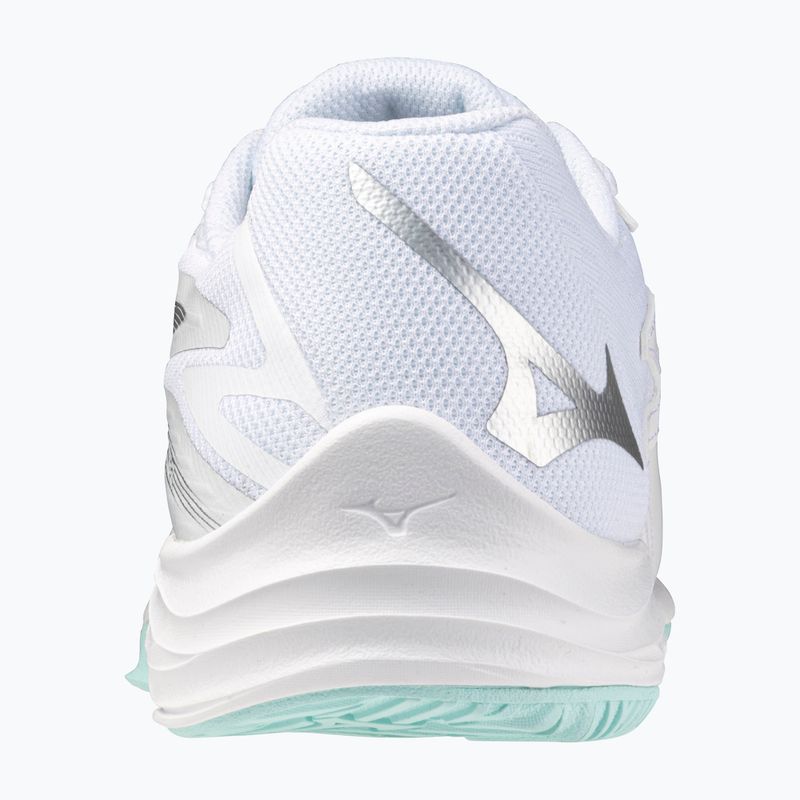 Дамски обувки за волейбол Mizuno Thunder Blade Z white/blue tint 3
