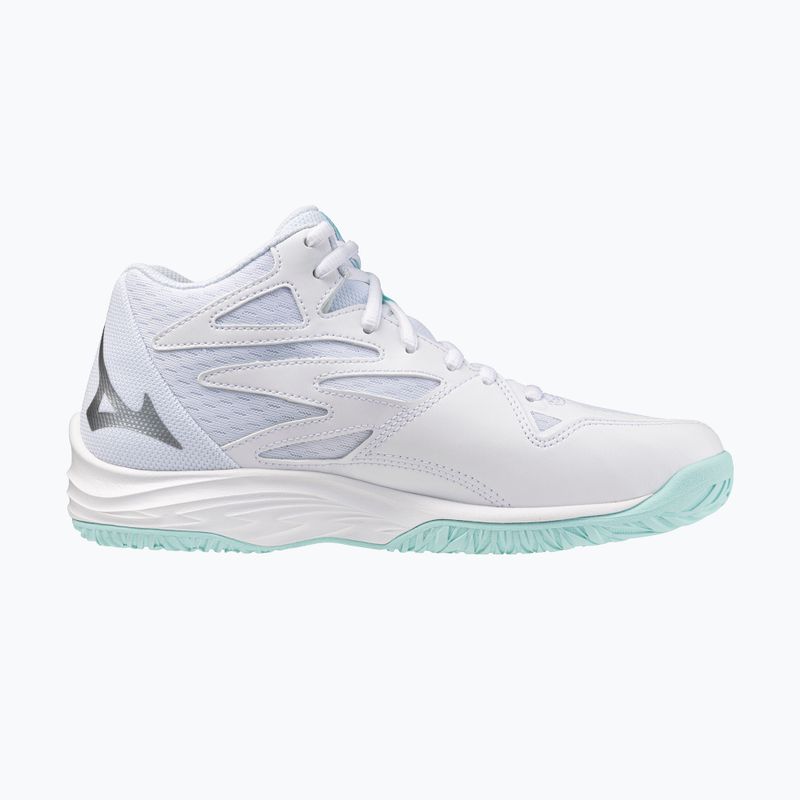 Дамски обувки за волейбол Mizuno Thunder Blade Z Mid white/blue tint 9