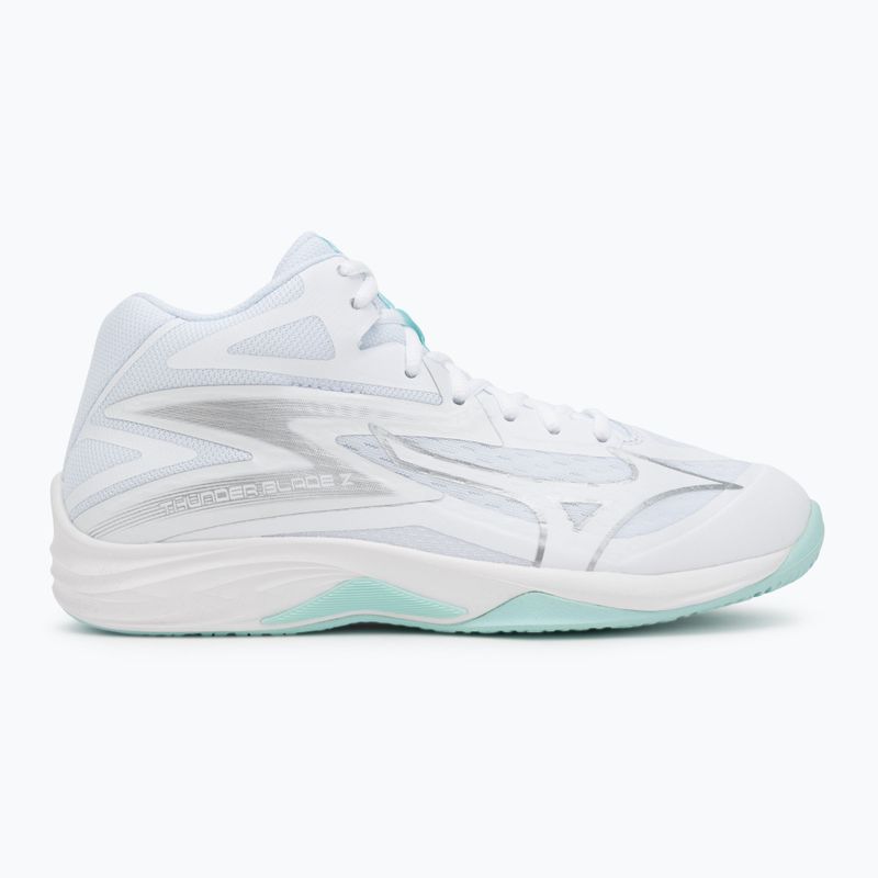 Дамски обувки за волейбол Mizuno Thunder Blade Z Mid white/blue tint 2