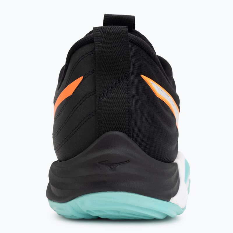 Обувки за волейбол Mizuno Wave Momentum Elite black/tangelo/ice green 6
