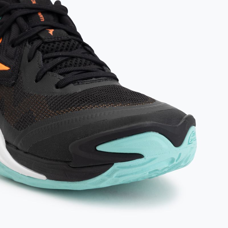 Обувки за волейбол Mizuno Wave Momentum Elite black/tangelo/ice green 7