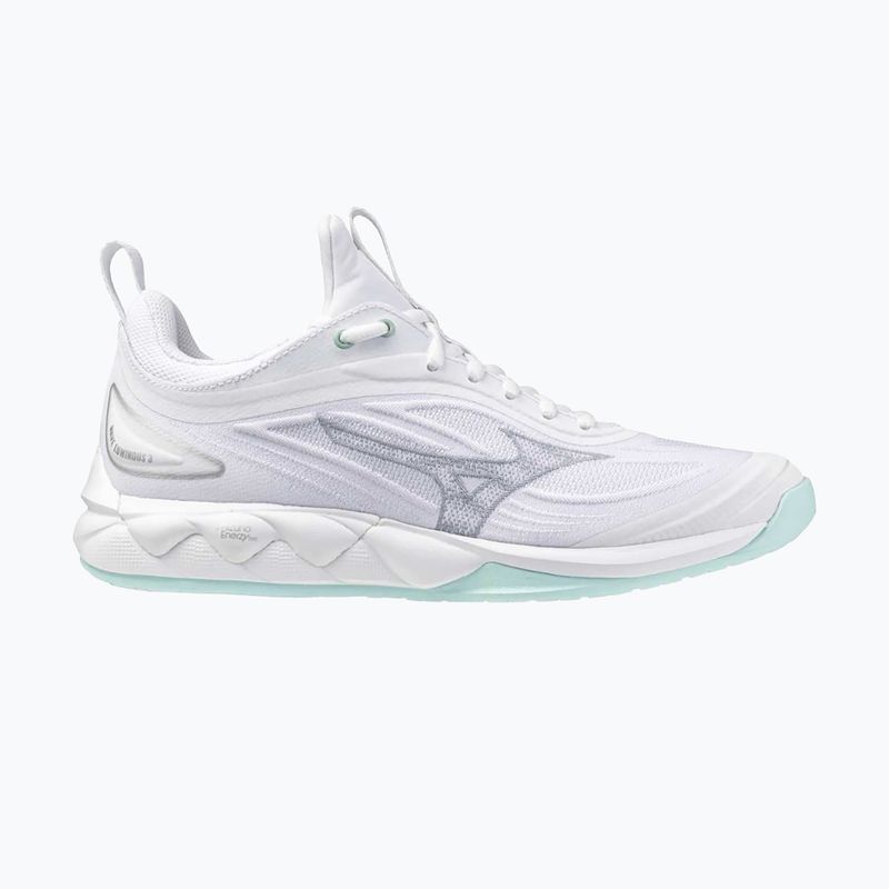 Дамски обувки за волейбол Mizuno Wave Luminous 3 white/blue tint 8