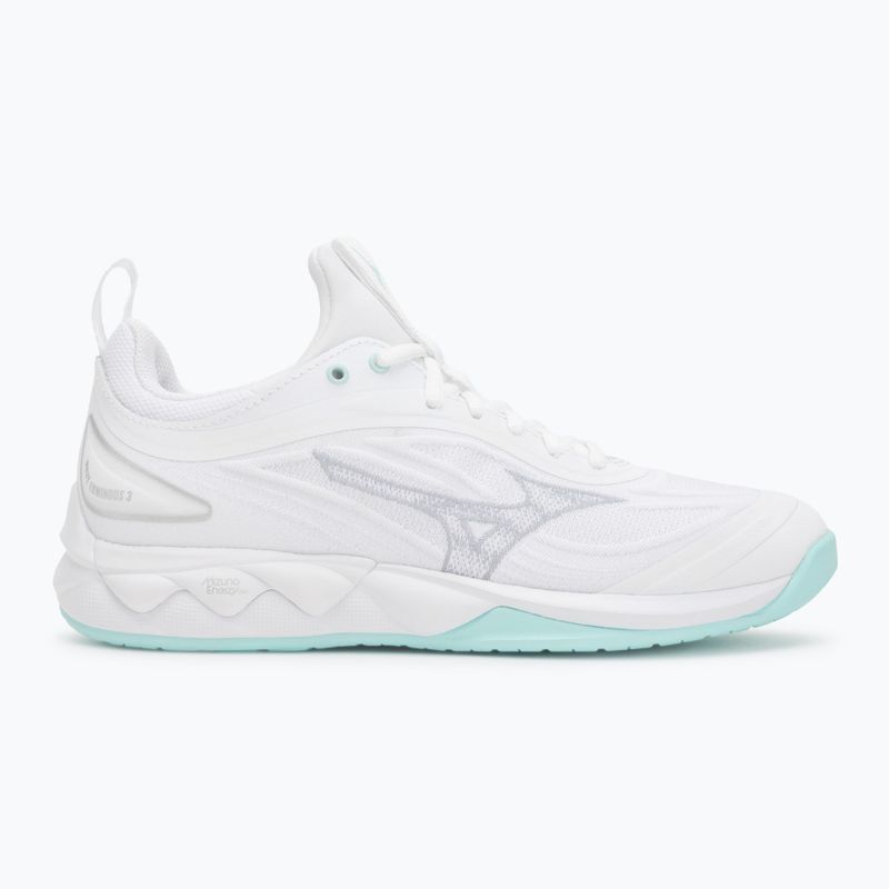 Дамски обувки за волейбол Mizuno Wave Luminous 3 white/blue tint 2