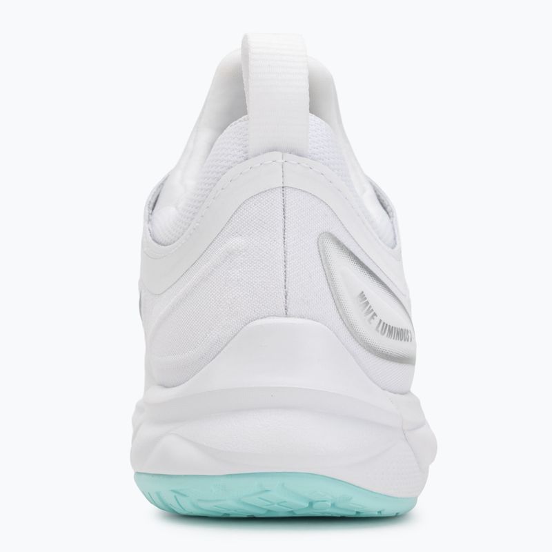 Дамски обувки за волейбол Mizuno Wave Luminous 3 white/blue tint 6