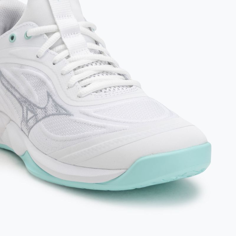 Дамски обувки за волейбол Mizuno Wave Luminous 3 white/blue tint 7