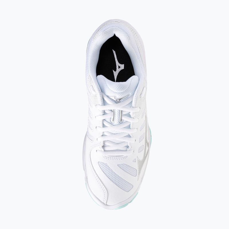 Дамски обувки за волейбол Mizuno Wave Voltage 2 white/blue tint 12