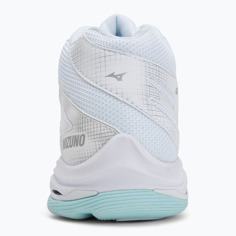 Дамски обувки за волейбол Mizuno Wave Voltage 2 Mid white/blue tint 6