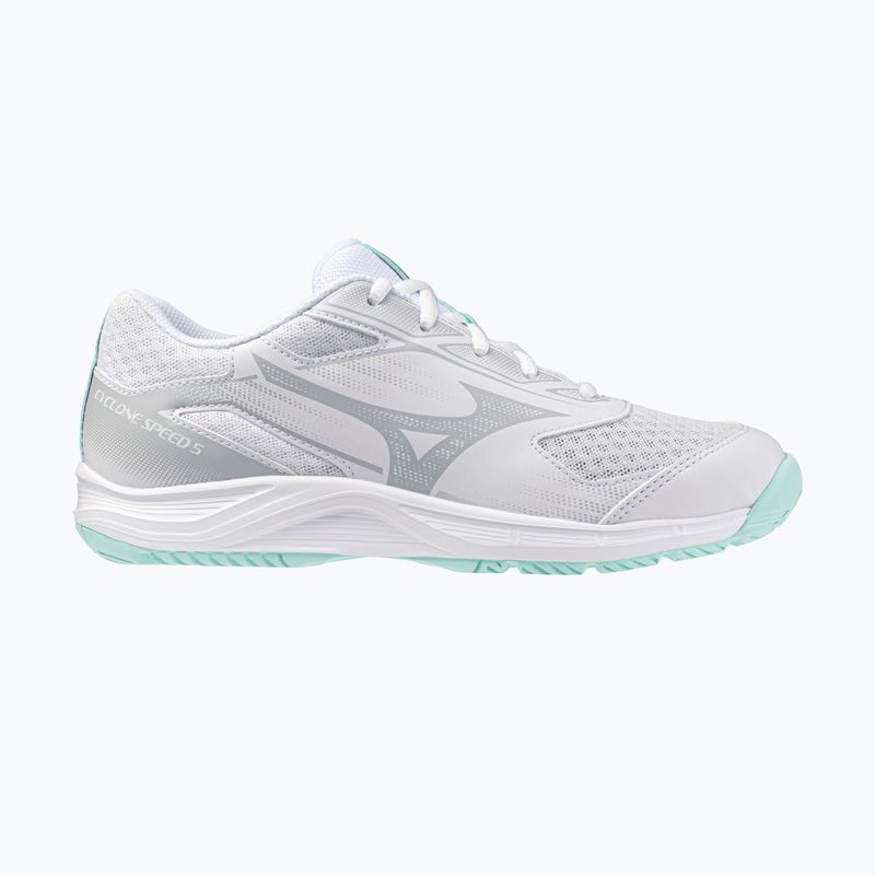 Дамски обувки за волейбол Mizuno Cyclone Speed 5 white/blue tint