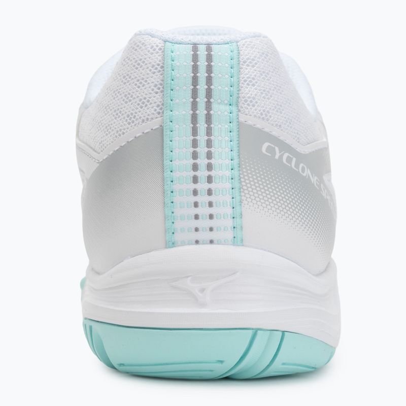 Дамски обувки за волейбол Mizuno Cyclone Speed 5 white/blue tint 6