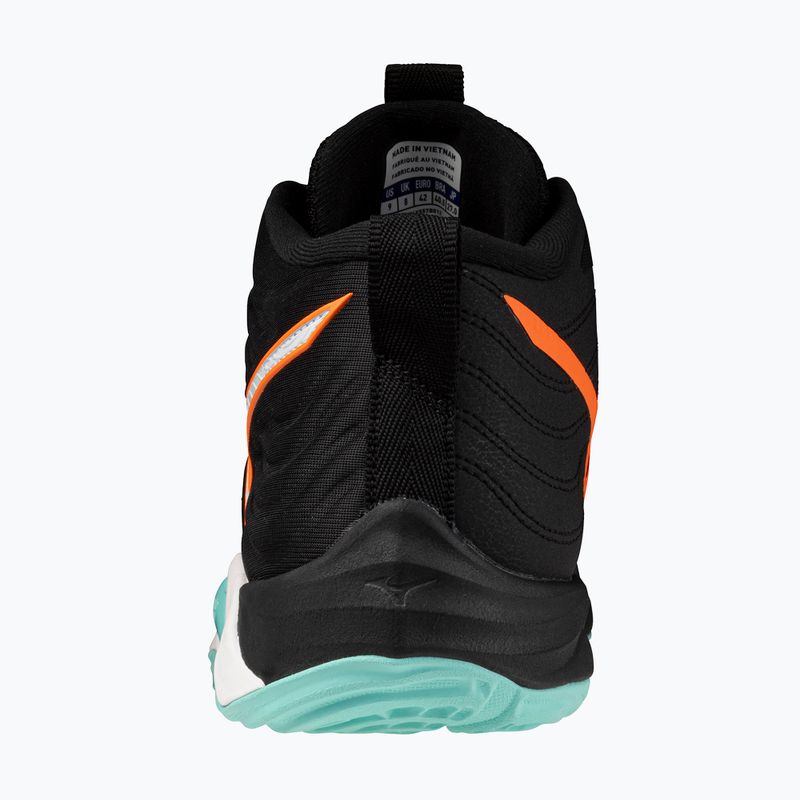 Обувки за волейбол Mizuno Wave Momentum Elite Mid black/tangelo/ice green 10