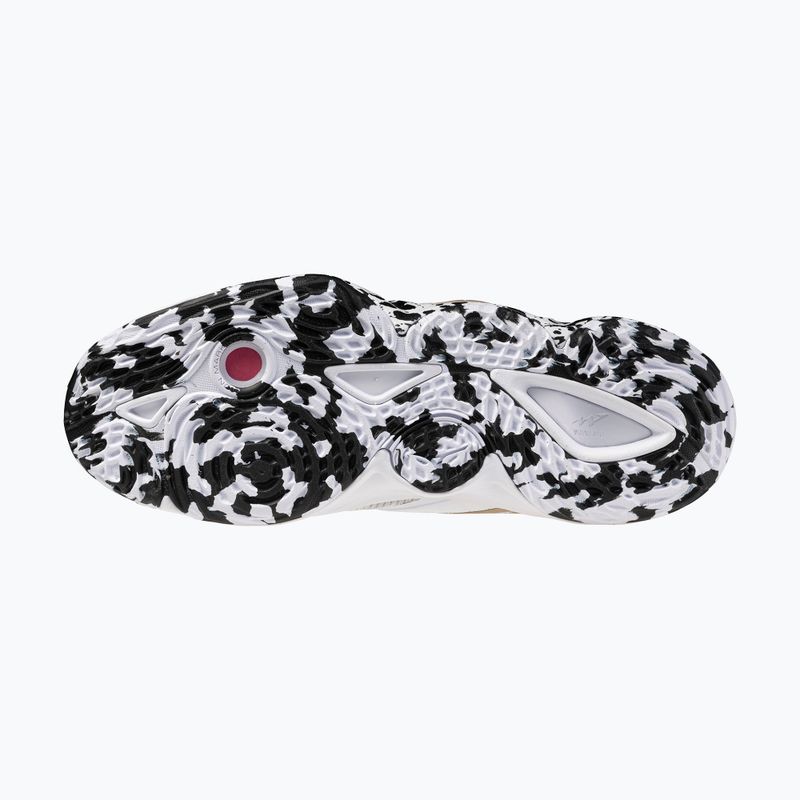 Обувки за волейбол Mizuno Wave Momentum Elite Mid white/black/ge gold 11