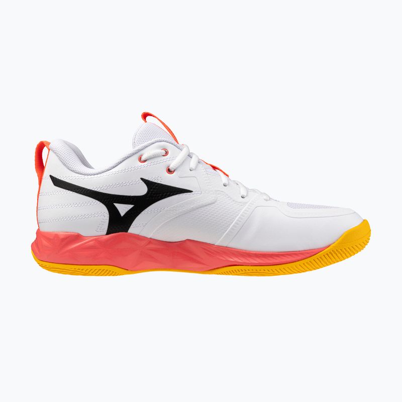 Обувки за волейбол Mizuno Wave Momentum Pro white/fiery coral 2/citrus 2